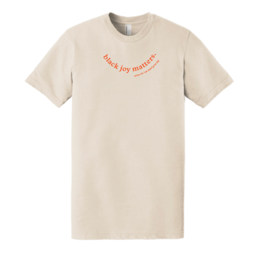 BLACK JOY MATTERS TEE
